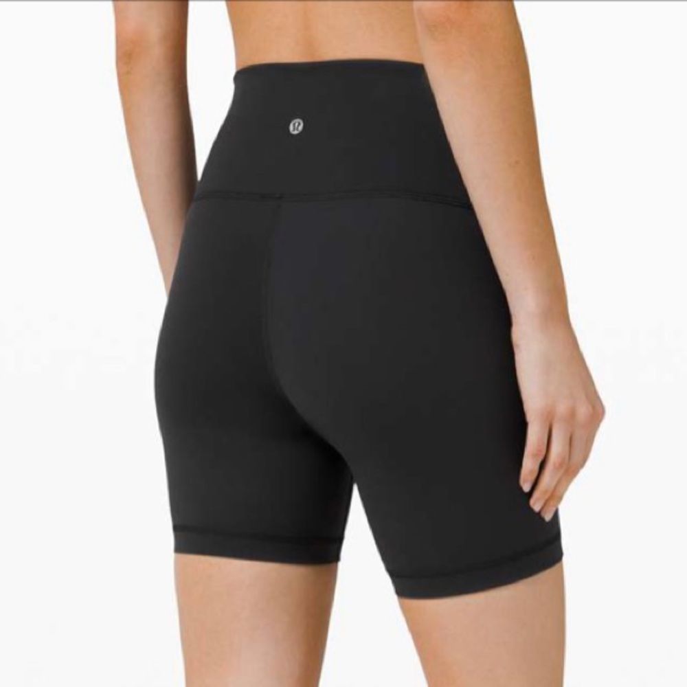 NWT Wunder Train HR Short 6” Black Lululemon